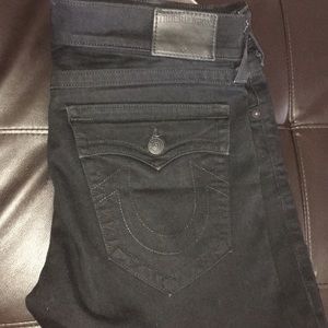 Black True Religion ricky jeans 34x34
